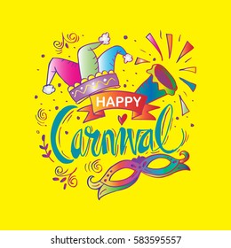 Happy Carnival Festive Concept 