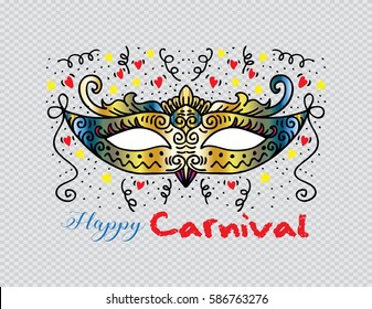 Happy Carnival Festive Concept	