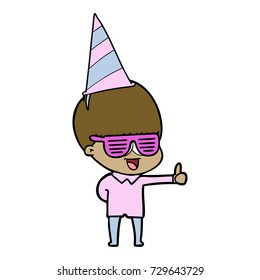 Happy Cartoon Junge