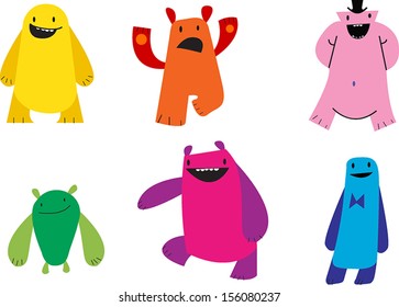 happy cartoon character 1