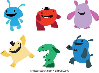 happy cartoon character 2