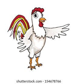 cartoon rooster crowing sound effect