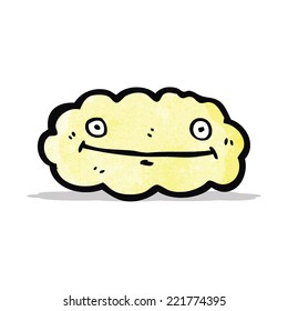 Happy Cartoon Cloud