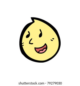 happy cartoon face