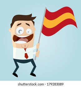 Spanish Flag Cartoon Images Stock Photos Vectors Shutterstock