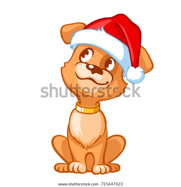 Image Vectorielle De Stock De Joyeux Chiot De Bande Portant