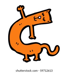 happy cat cartoon