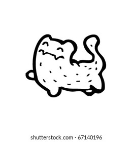 happy cat cartoon