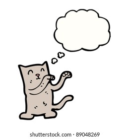 happy cat cartoon