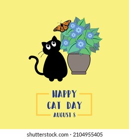 Happy cat day on August 5