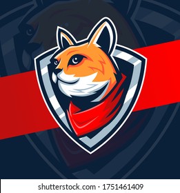 Happy Cat Mascot Logo Design Character