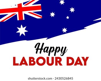 Happy Celebre Labor Day Australien