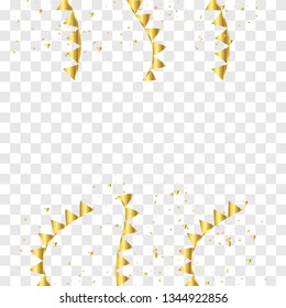 Happy Celebrating Party, Background Vector Template.