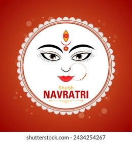 Happy Chaitra Navratri ,Creative vector illustration.