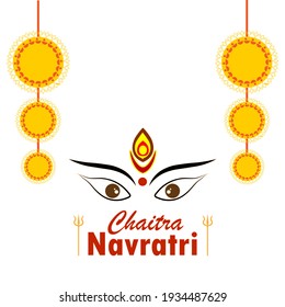 Happy Chaitra Navratri ,Vector Illustration.