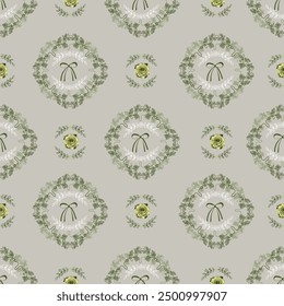 A Happy Chef seamless pattern, Background, Perfect for fabric,