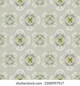 A Happy Chef seamless pattern, Background, Perfect for fabric,