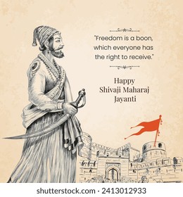 Happy Chhatrapati Shivaji Maharaj Jayanti and raigad  fort