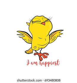 Happy chick