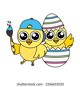 happy chick easter