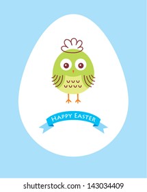 happy chicken easter day