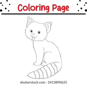 happy child Coloring book page