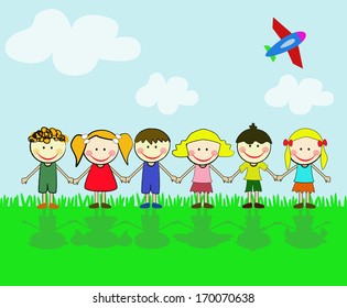 happy children