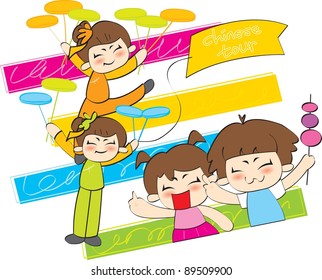 Niños felices