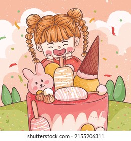 Happy Children Day 1 May Happy Birthday Cake Celebrate