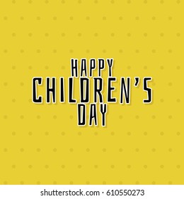 Happy Children day