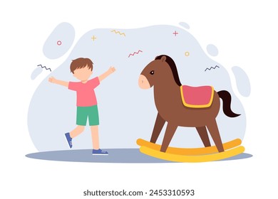 Happy Children Day Flat Design
