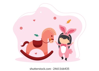 Happy Children Day Flat Design