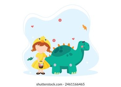 Diseño plano del día de los niños felices