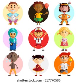 Happy Children Day Illustration
