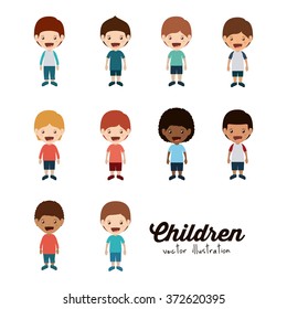 happy children design 