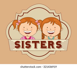 happy children  design, vector illustration eps10 graphic 