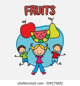 happy children design, vector illustration eps10 graphic 