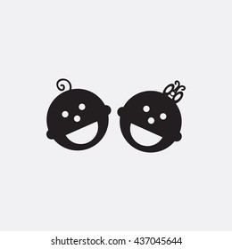 Happy children Icon
