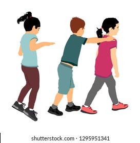 Physical Bullying Vector Illustration Bullying Humiliation Stock Vector ...