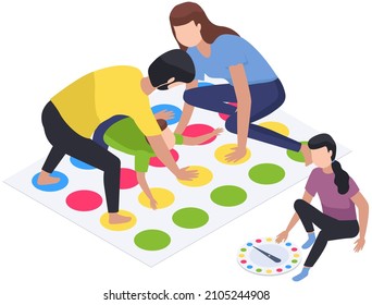 Happy children playing board game with parents, have fun at home. Family entertainment scenes. People sit together at table or on floor in living room play games. Parents and kids in everyday life