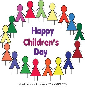 Happy children 's Day vector Design