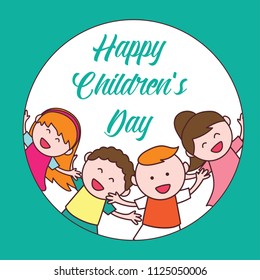 happy children's day celebration