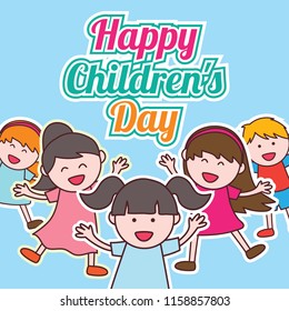 happy children's day celebration