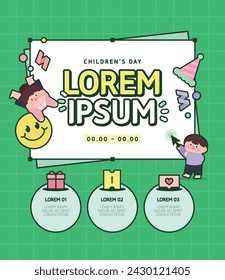 Happy Children's Day Event Template