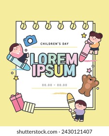 Happy Children's Day Event Template