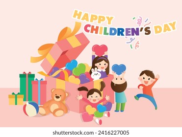 Happy Children's Day full of love