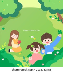 Happy Children's Day Shopping Event Template