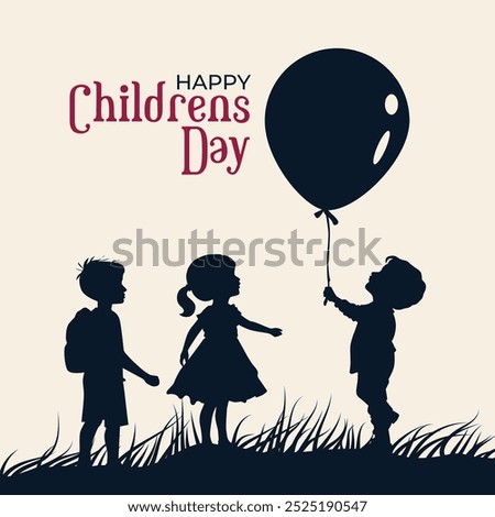 Happy Children's Day Vector Art