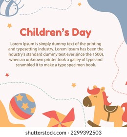 happy children's day vector illustration design