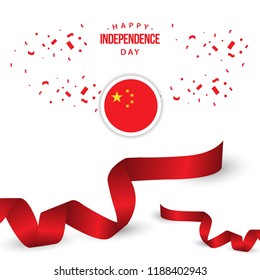 Happy China Independence Day Vector Template Design Illustration